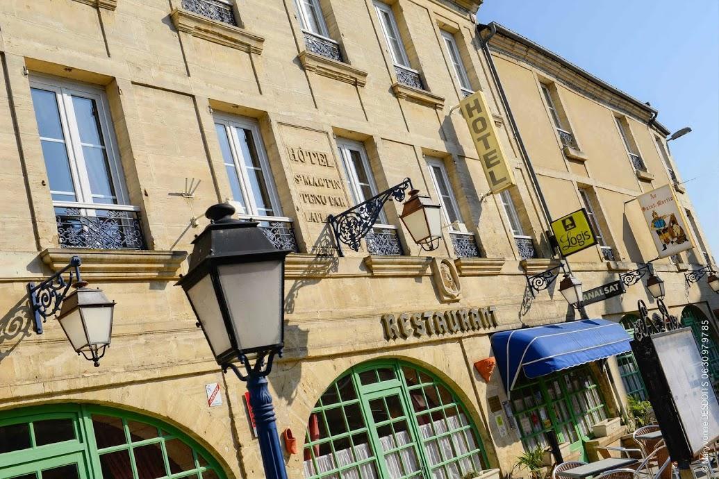 Hostellerie Saint Martin- Logis Hotel Et Restaurant Creully sur Seulles Zewnętrze zdjęcie