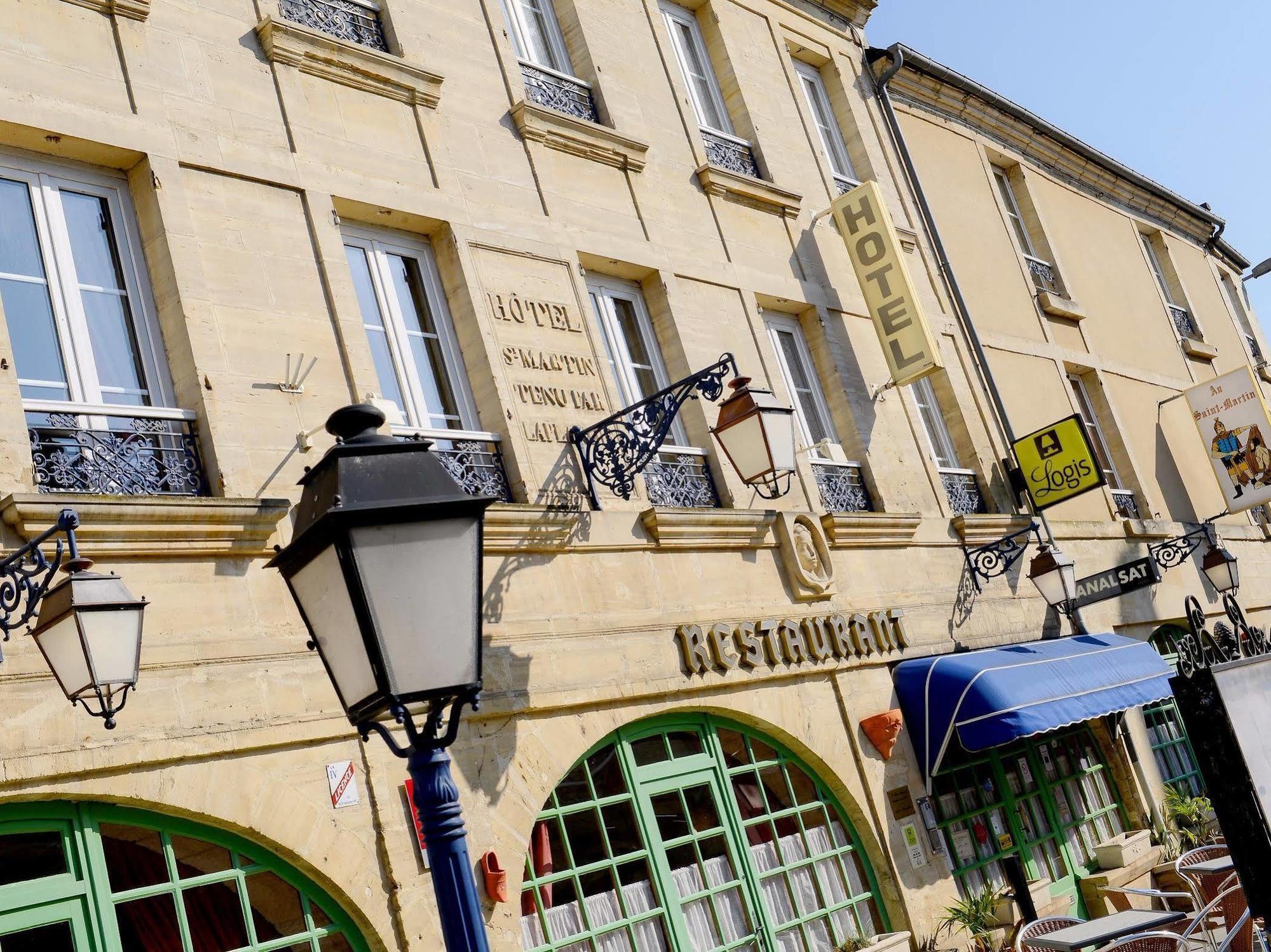 Hostellerie Saint Martin- Logis Hotel Et Restaurant Creully sur Seulles Zewnętrze zdjęcie