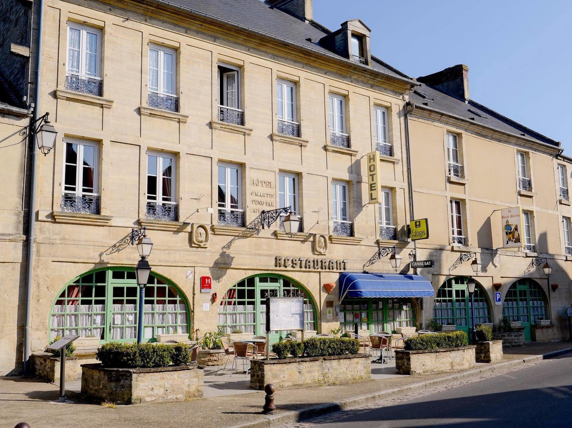 Hostellerie Saint Martin- Logis Hotel Et Restaurant Creully sur Seulles Zewnętrze zdjęcie